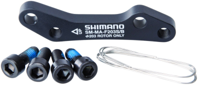 Shimano Tárcsafékadapter Első Standardról Boxxerre 203mm-re - fekete