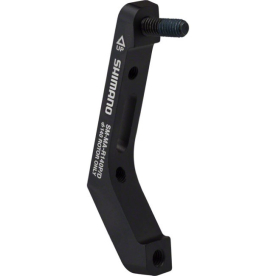 Shimano Tárcsafékadapter Hátsó Post Mountról/Standardra 140-re Flat Mount - fekete