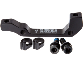 Shimano Tárcsafékadapter Hátsó Post Mountról Standardra 160-ra - fekete