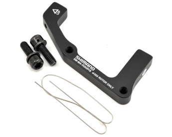 Shimano Tárcsafékadapter Hátsó Post Mountról/Standardra 160-ról 203-ra - fekete