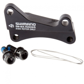 Shimano Tárcsafékadapter Hátsó Standardról/Standardra 160-ról 203-ra - fekete