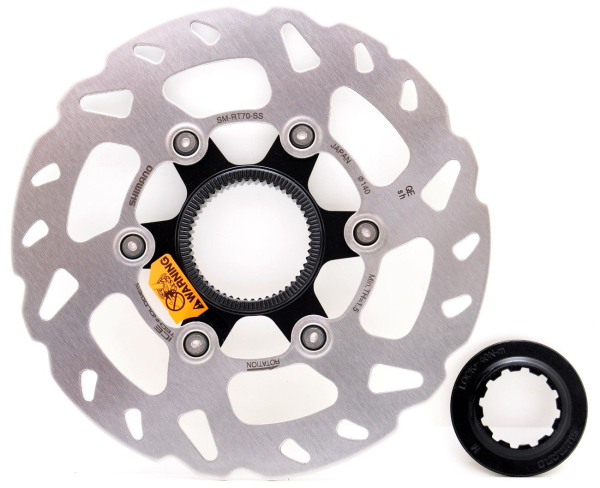 Shimano SM-RT70 140mm Centerlock Féktárcsa - ezüst