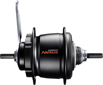 Shimano Nexus SG-C6001 8 Sebességes Kontrás És 5 Csavaros Tárcsafékes Hátsó Agy - fekete