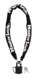 Master Lock 8390 Láncos Kerékpár Zár - fekete