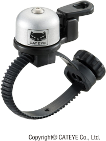 Cateye Flex-Tight Bell Oh-2400 Kerékpár Csengő - ezüst