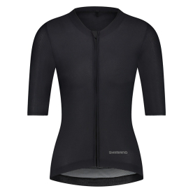 Shimano Piuma Női Rövid Ujjú Kerékpáros Mez - fekete