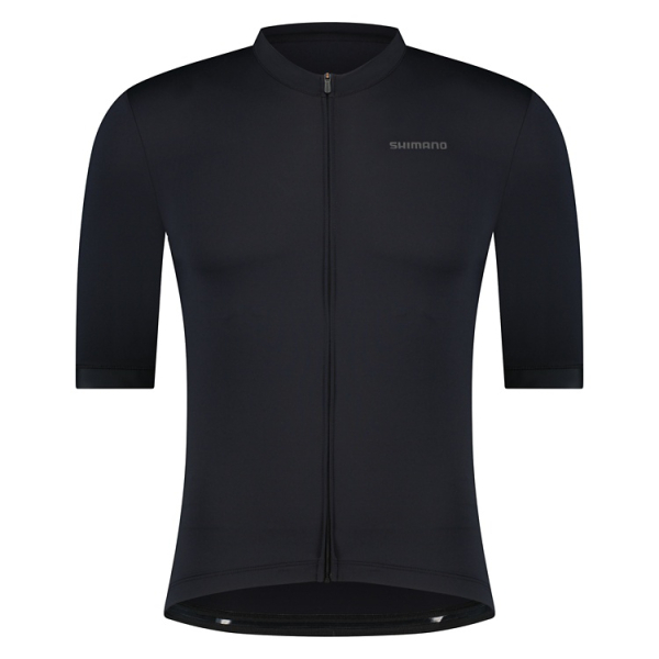 Shimano Futuro Rövid Ujjú Kerékpáros Mez - fekete