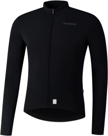 Shimano Vertex Thermal Hosszú Ujjú Kerékpáros Mez - fekete