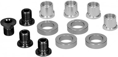 Shimano FC-M7100 / FC-M8100 Hajtóműhöz Lánctányér Csavar Szett - fekete