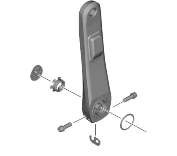 Shimano Ultegra FC-R8100-P Nyomatékszenzoros Bal Hajtókar - fekete