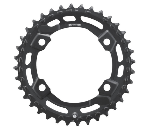 Shimano Cues FC-U6000-2 Lántányér 36 Fog BK - fekete