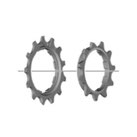 Shimano CS-LG400-11 Fogaskoszorúhoz Lánckerék 11-13 Fog - ezüst