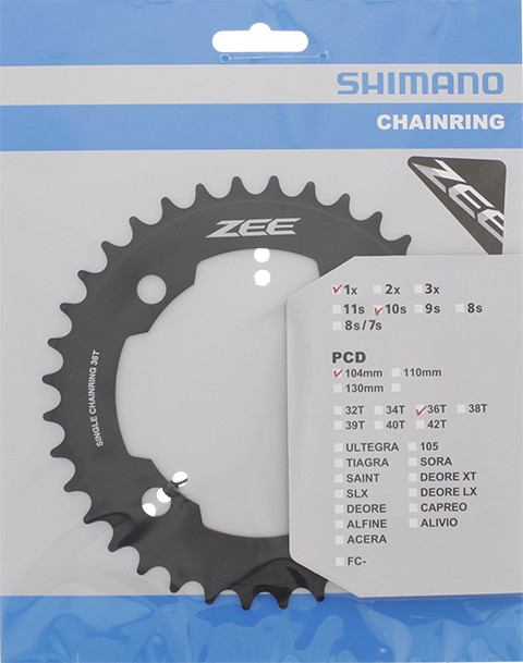 Shimano Zee FCM640 Lánctányér - fekete