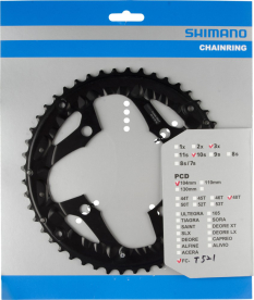 Shimano FC-T521 Lánctányér 48 Fog - fekete