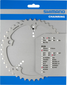 Shimano Alfine FC-S501 Lánctányér 42 Fog - ezüst