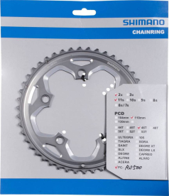 Shimano FC-RS500 MJ Lánctányér 46 Fog - ezüst