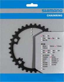 Shimano Sora FC-R3000 Lánctányér 34 Fog - fekete