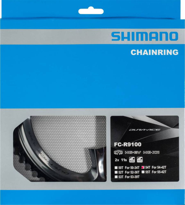 Shimano Dura Ace FC-R9100 MX Lánctányér 54 Fog - fekete
