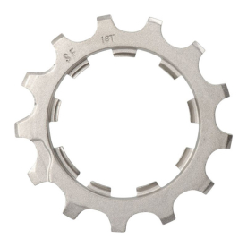 Shimano CS6700, CS7800 10s Fogaskoszorúhoz 13 Fogas Lánckerék Beépített Távtartóval - ezüst