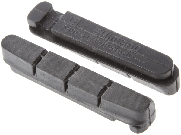 Shimano R55C4 Országúti Fékgumi Kerámiás Felnihez 2pár - fekete