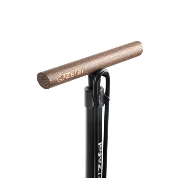 Zefal Profil FP60 Nyomásmérős Alu Kerékpár Műhelypumpa Z-Turn Fejjel - fekete