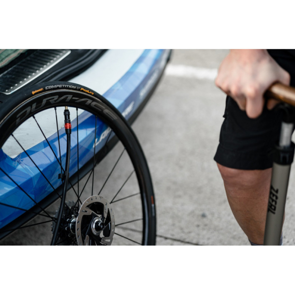 Zefal Profil FP65 Digitális Nyomásmérős Alu Kerékpár Műhelypumpa Z-Turn Fejjel - fekete