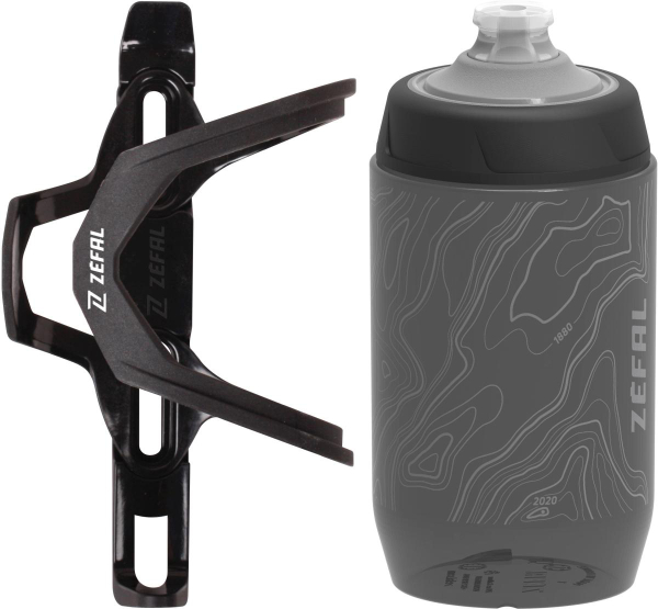 Zefal Z2/Sense Pro Kerékpáros Kulacs Kulacstartóval - fekete