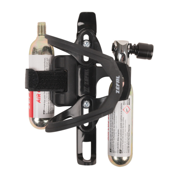 Zefal Pulse Z2I Kerékpáros Kulacstartó 2Db Co2 Patronnal Co2 Adapterrel