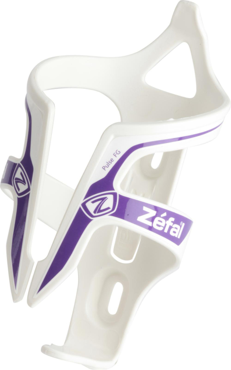 Zefal Pulse Üvegszálas Kerékpáros Kulacstartó - fehér - fekete