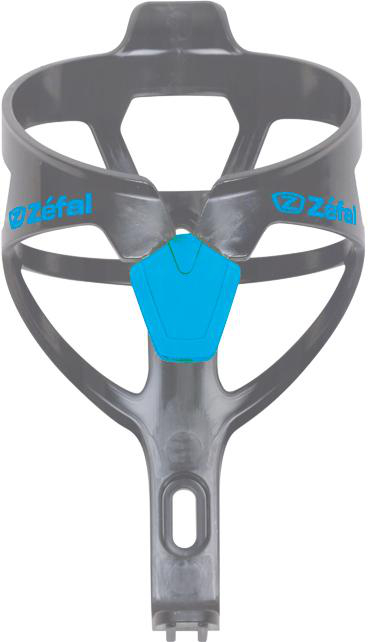 Zefal Pulse A2 Kompozit Kerékpáros Kulacstartó - szürke - kék