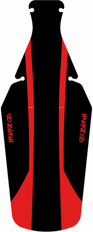 Zefal Shield Lite XL Nyeregre Rögzíthető Hátsó Kerékpár Sárvédő - fekete - fehér