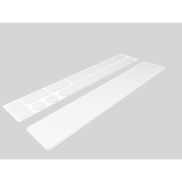 Zefal Protector M Vázvédő Komplett Matricaszett Kerékpárra 12Db-Os