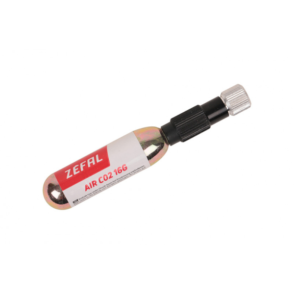 Zefal Co2 Air Control Alu Patronos Kerékpár Pumpa 2Db 16G Menetes Patronnal És Patron Tartóval