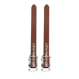 Zefal Christophe Bőr Klipsz Szíj - barna