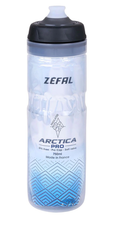Zefal Arctica Pro 55 Thermo Kerékpáros Kulacs - ezüst - kék