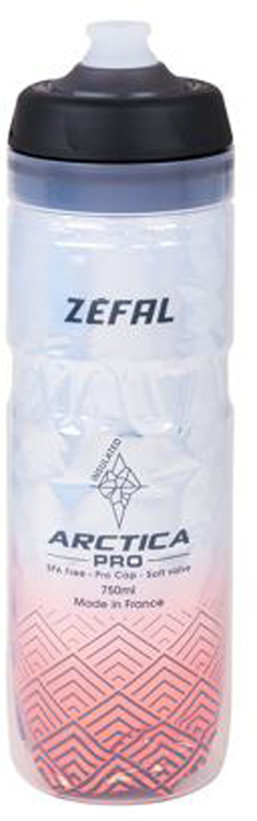 Zefal Arctica Pro 55 Thermo Kerékpáros Kulacs - ezüst - piros
