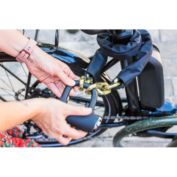 Zefal K-Traz M18 Láncos Kerékpár Zár 10X1100mm - fekete