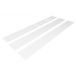 Zefal Protektor XL Vázvédő Matricaszett Komplett Bicajra 11 Db-Os (Fényes)