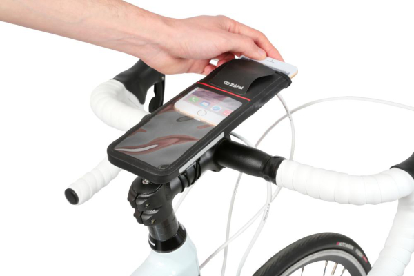 Zefal Z-Console L Univerzális Kerékpárra Telefontartó Kormányra Esővédővel 170X84X10mm - fekete