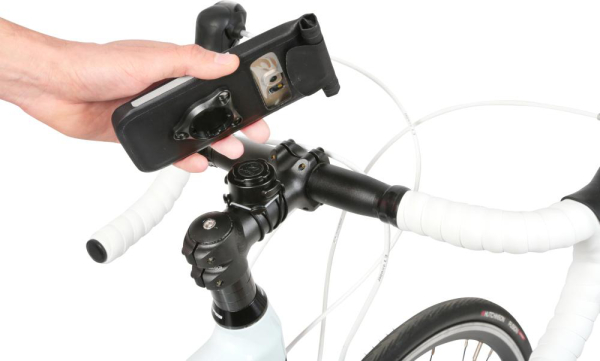 Zefal Z-Console L Univerzális Kerékpárra Telefontartó Kormányra Esővédővel 170X84X10mm - fekete