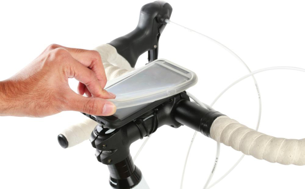 Zefal Z-Console Samsung S8/S9 Telefontartó Esővédővel Kerékpárra (Konzol Nélkül) - fekete