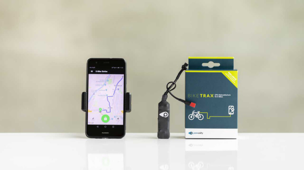 Powunity Biketrax GPS Kerékpár Nyomkövető Yamaha Motoros Elektromos Kerékpárokhoz