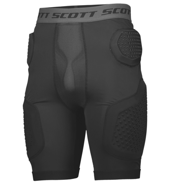 Scott Airflex Protector Kerékpáros Rövidnadrág - fekete
