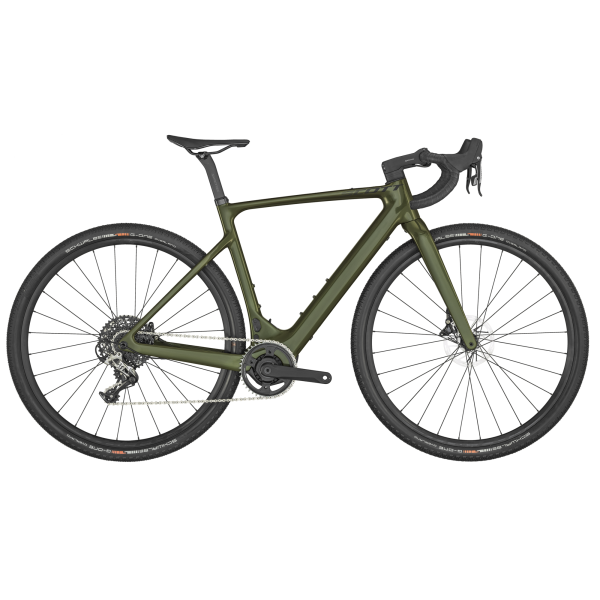 Scott Solace Gravel eRIDE 30 360Wh Elektromos Gravel Kerékpár - zöld
