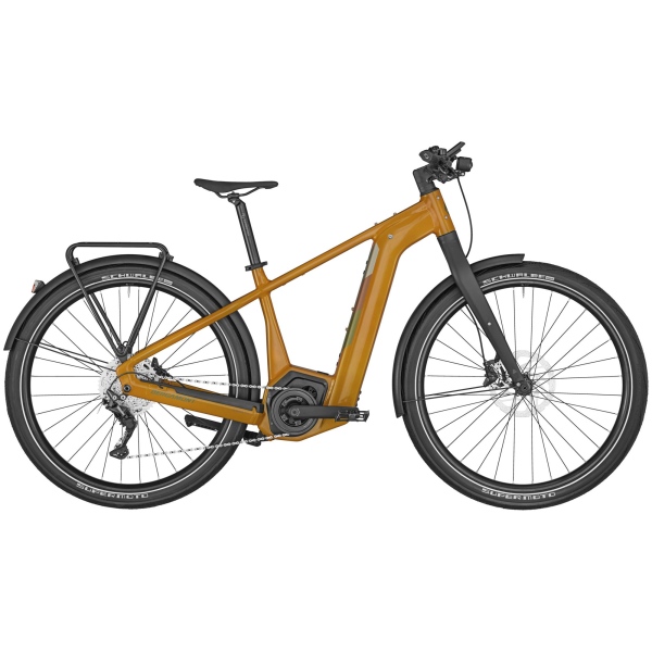 Bergamont E-Revox Sport Rigid EQ 500Wh Elektromos Trekking Kerékpár Shiny Sunny Orange - narancssárga