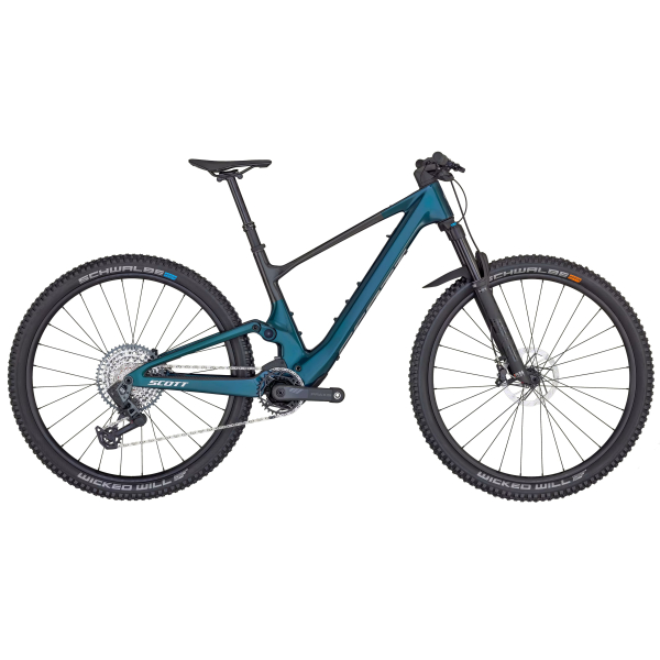 Scott Lumen eRide 900 Elektromos Light Fully MTB Kerékpár - Kék
