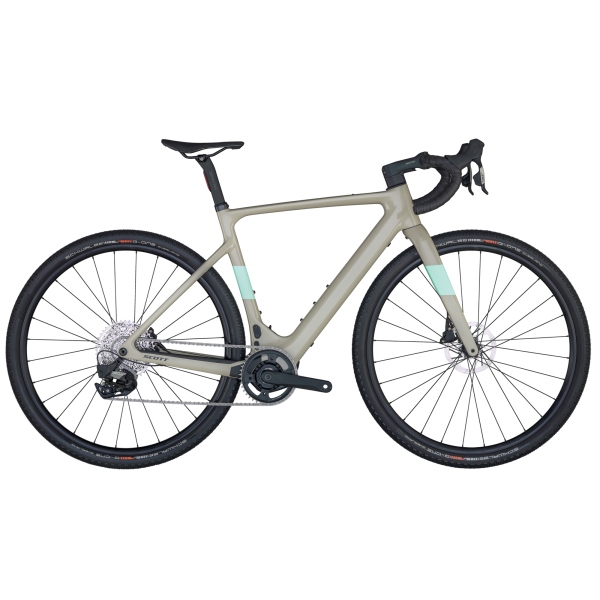 Scott Solace Gravel eRIDE 30 360Wh Elektromos Gravel Kerékpár - barna