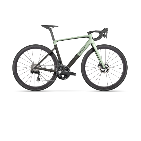 Scott Addict RC 30 Országuti Kerékpár - Frozen Green / Carbon Black - zöld - carbon - fekete
