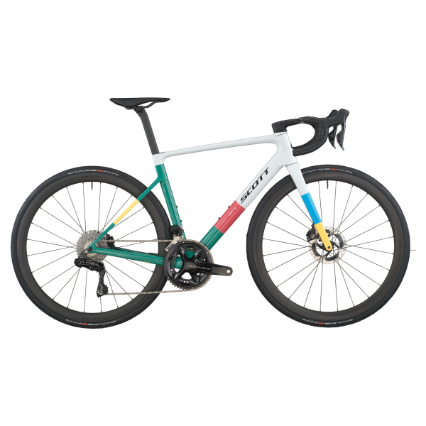 Scott Addict RC Pro Országuti Kerékpár - Beluga Grey / Seashore Green