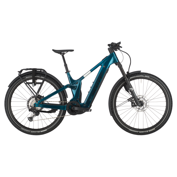 Scott Axis FS 10 Elektromos Offroad Cross Trekking Kerékpár - Martin Green - zöld